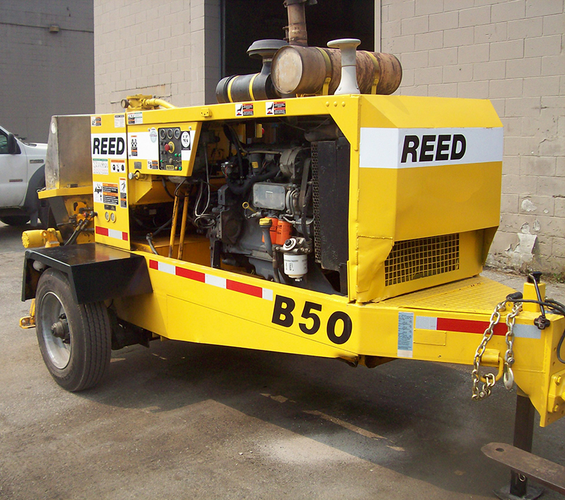 used REED Concrete Pump