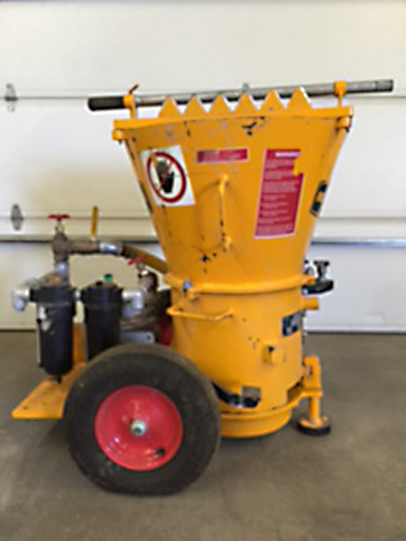 used REED Concrete Pump