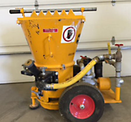 used REED Concrete Pump