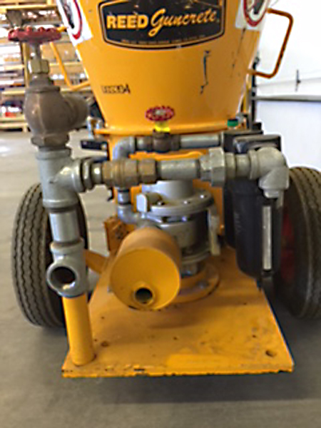 used REED Concrete Pump