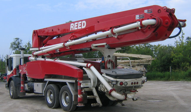 used REED Boom Pump