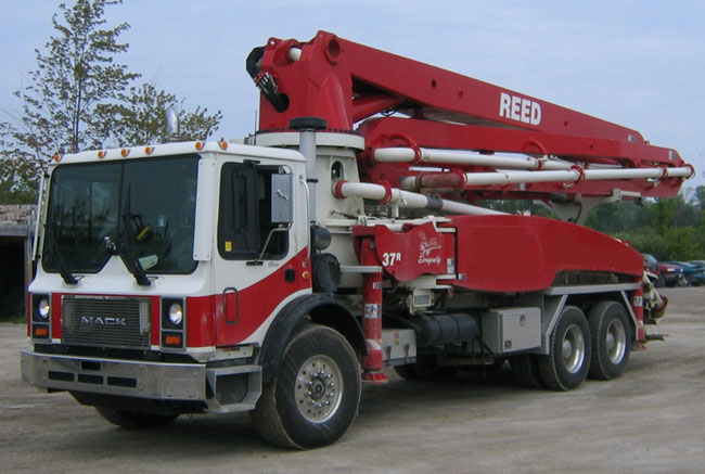 used REED Boom Pump