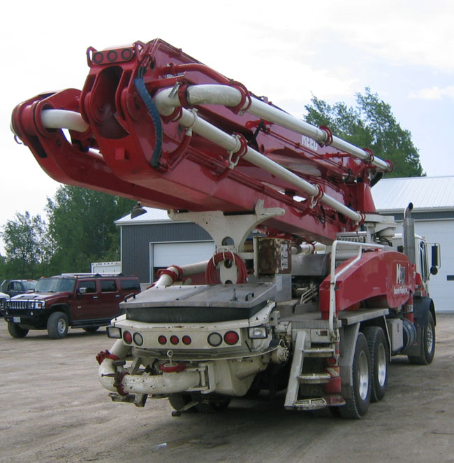 used REED Boom Pump