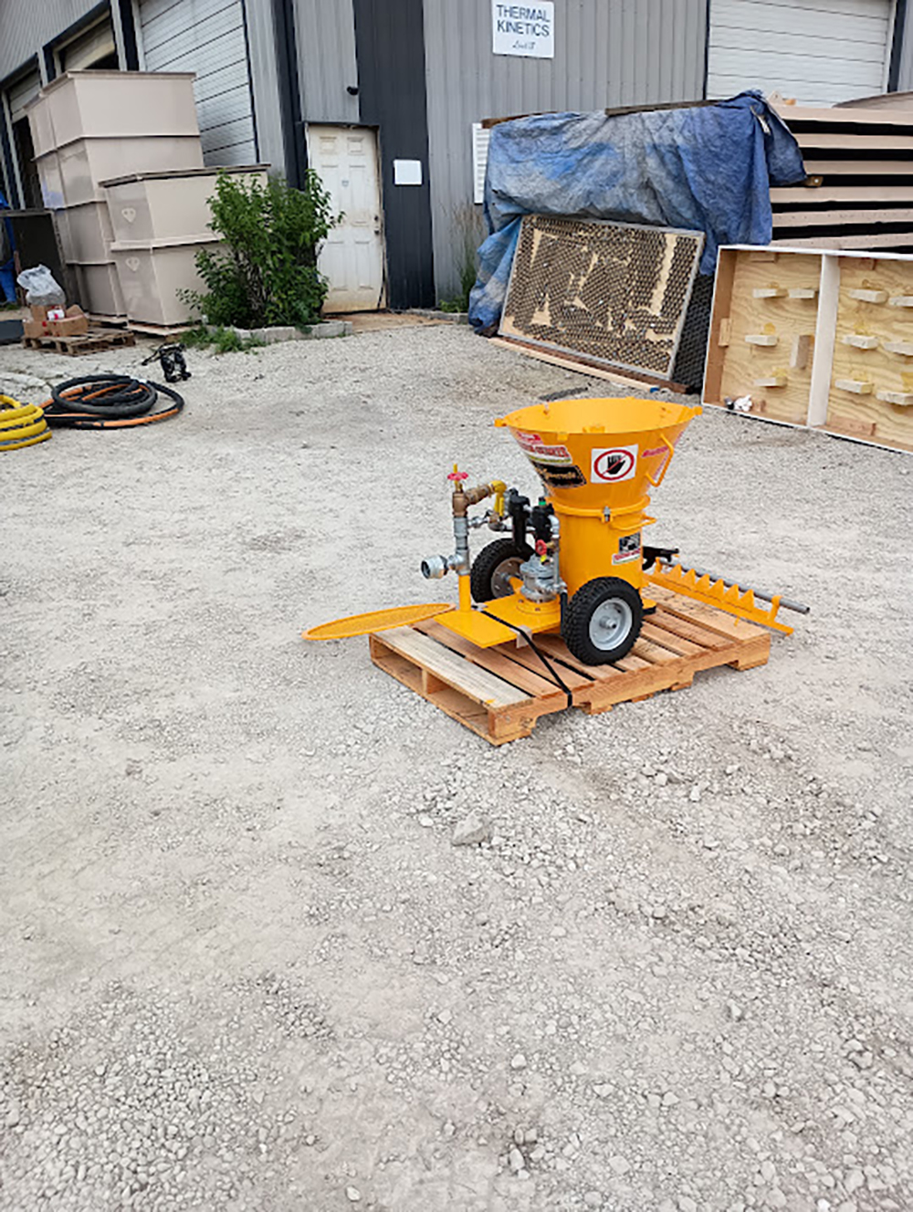 used REED Concrete Pump