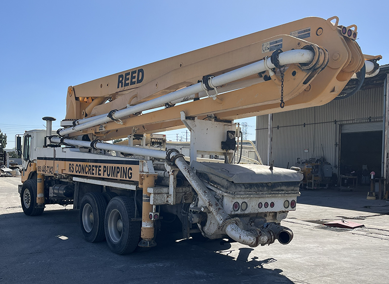 used REED Concrete Pump