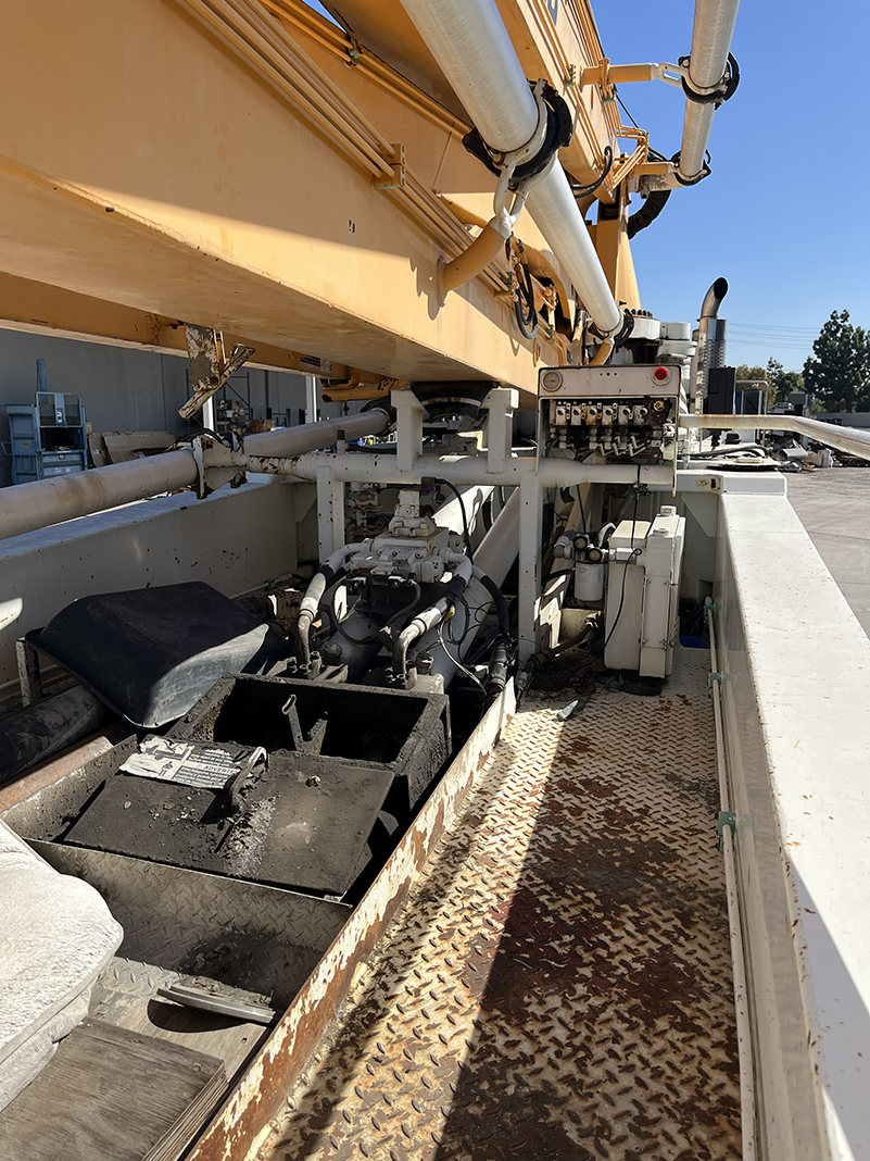 used REED Concrete Pump