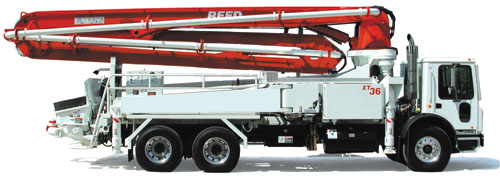 REED XT36-160 Boom Pump Image